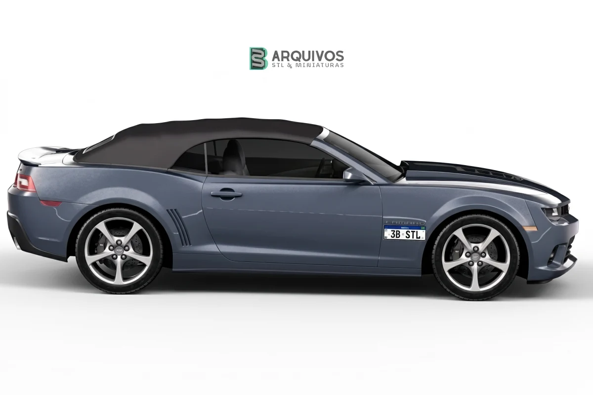 Modelo 3D STL - Chevrolet Camaro SS Convertible 2014 — foto 2